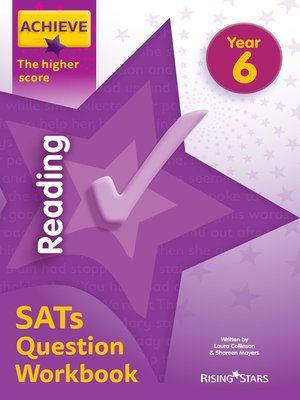 cover image of Achieve Reading SATs Question Workbook The Higher Score Year 6